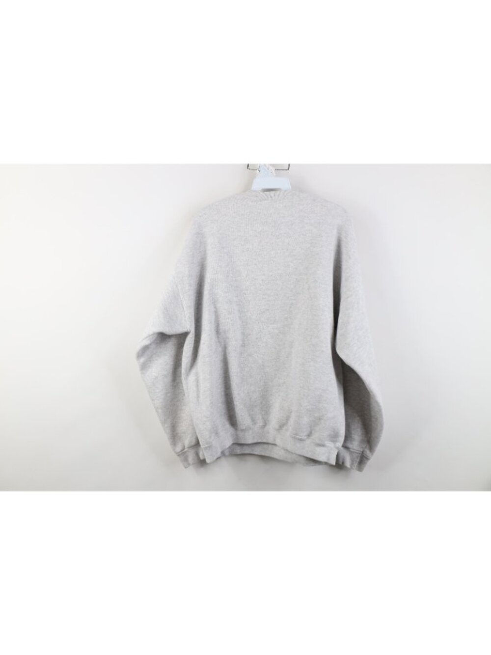 Vintage 90s Mens Large University of Notre Dame Crewneck Sweatshirt Gray USA - Picture 13 of 15